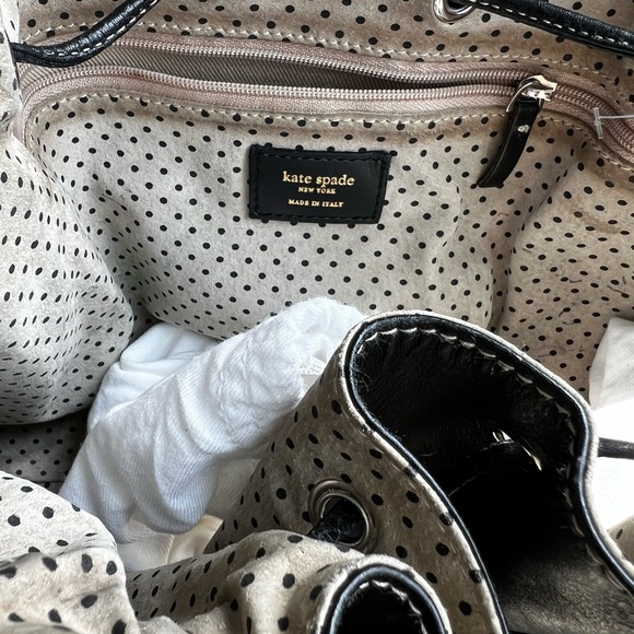 Kate Spade black leather hobo bag - Picture 12 of 12